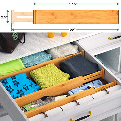 Drawer Divider Adjustable Diy Storage Organizer Separator for Tidying  Clutter Cutlery Makeup Clothes of Dresses, Desk & Box in Kitchen Bathroom