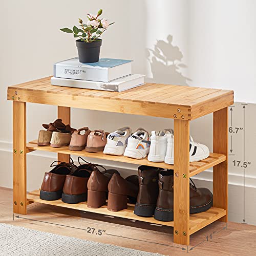 Pipishell 5-Tier Shoe Rack for Entryway and Small Spaces with